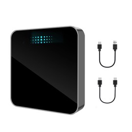 Larlarsa Wireless CarPlay Adapter, Converts Factory Wired CarPlay to Wireless CarPlay Dongle Plug & Play CarPlay Wireless Adapter for Cars from 2016+ & for iOS 10+ Black