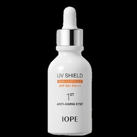 IOPE UV Shield Sun Ampoule 40ml (SPF50+) Strong UV protection, hypoallergenic damage care / 아이오페 유브이 쉴드 선 앰플 40ml(SPF50+) 자외선강력보호 저자극 손상케어