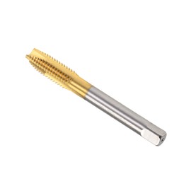 CoCud Spiral Points Tap Metric M10 x 1.5 Thread Titanium Coated High Performance Steel 6542 Screw Milling Threading Tap (Use: for Listening Drill) Pack of 1