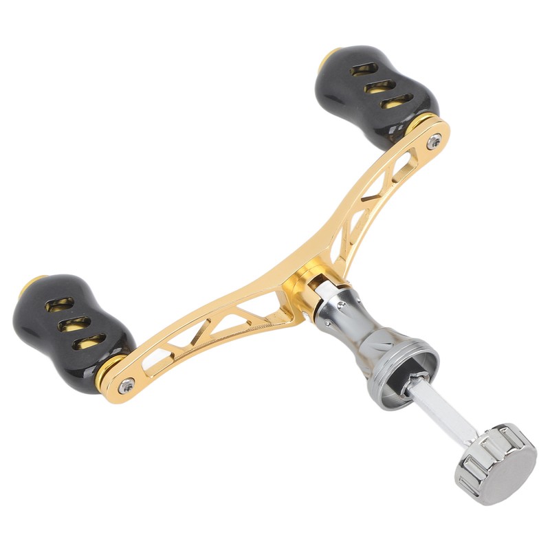Black Power Fishing Reel Handle Grip Carbon Fiber Fishing Reel