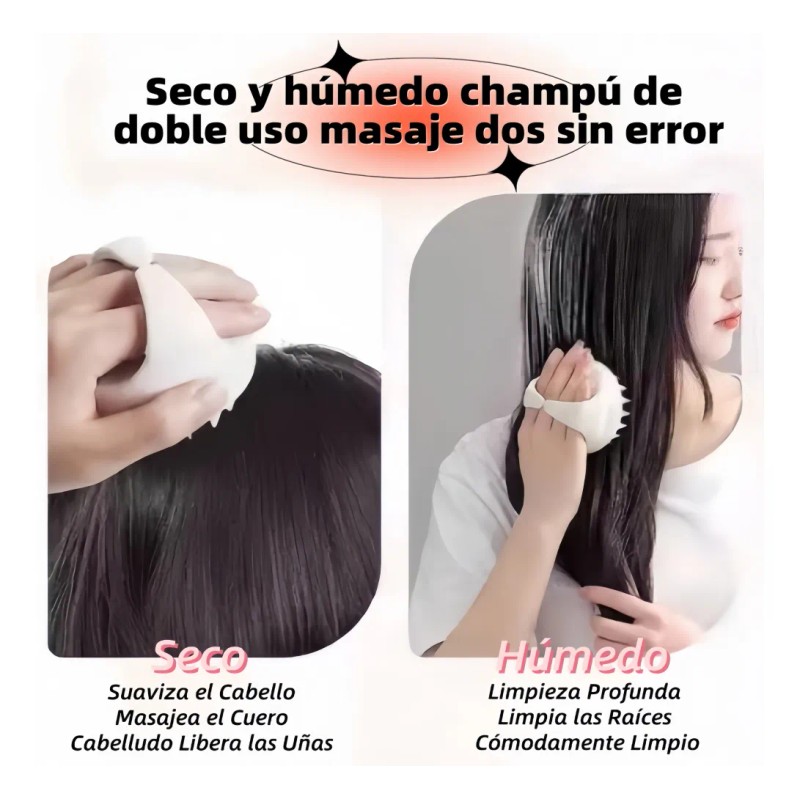 Peine Y Cepillo Para El Cabello Rizado Accesorios Pinza Goma
