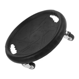 GRIRIW Abdominal Training Sliding Disc with Knee Cushion Quiet Durable Fitness Core Slider for Low Impact Workouts PU Material Exercise Board Enhancing Stability and Coordination