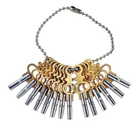 Pocket Watch Key Assortment Set 14 Sizes 00 - 12 Winder Tool for Pocketwatch Kit