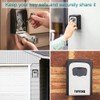 TOWOKE Key Lock Box Wall Mount Waterproof Combination Key Safe
