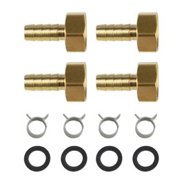 LIVILACK BRH4-10 10A Pair Resin Tube Parts Set (4 Pieces)