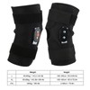 Hinged Knee Brace Support Adjustable Knee Joint Pads with Strap