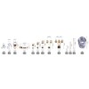 200 Piece Picture Hanging Kit. Picture Hooks, Picture Wire. Picture