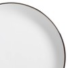 Gibson Home Rockaway Round Stoneware Dinnerware Set, Service for 4