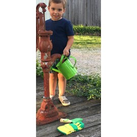 Tierra Garden 7-LP431 Little Pals Kids Watering Can Kit, Green