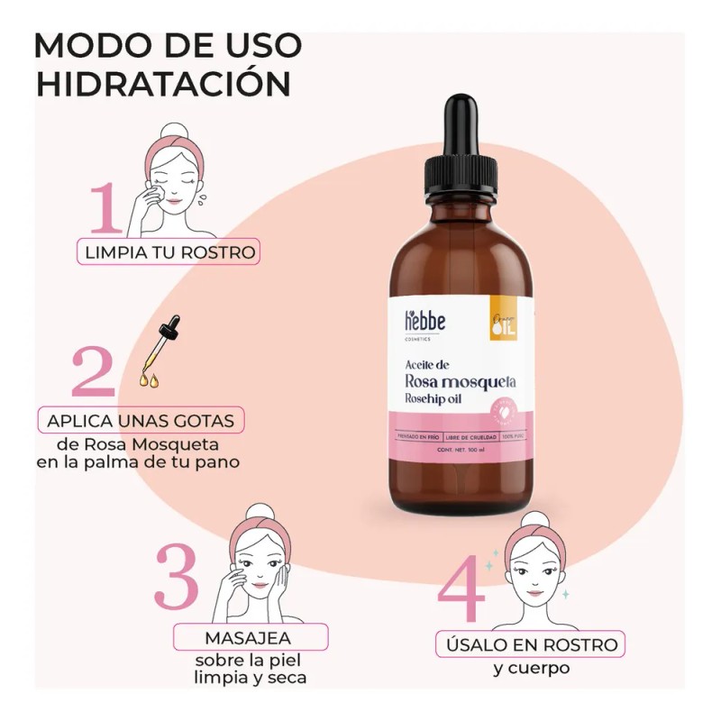 Sérum de Rosa Mosqueta 100 ml | Anti-edad día/noche para