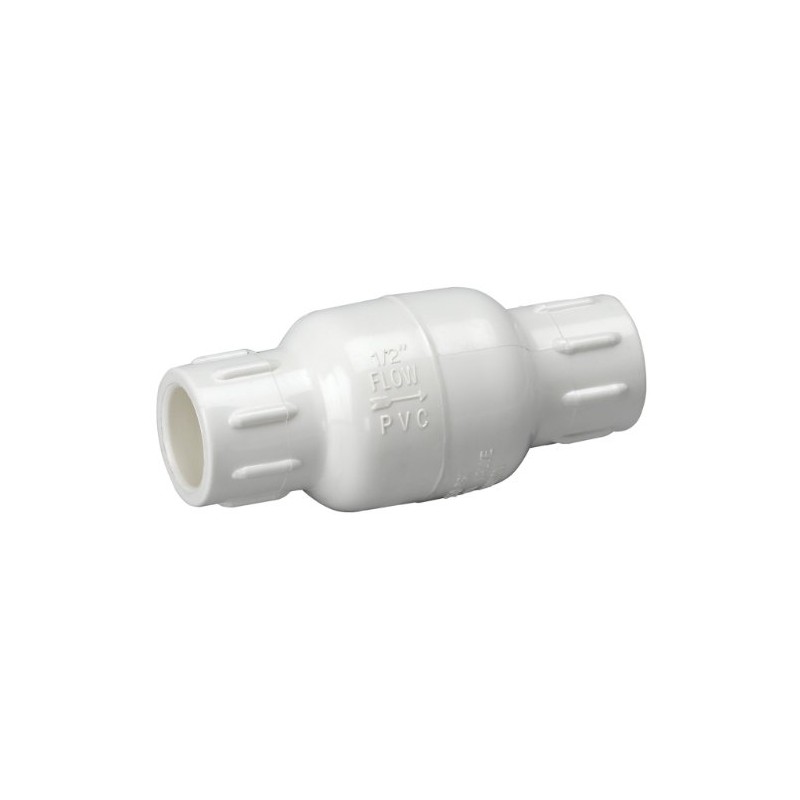 Homewerks VCKP40E3B in-Line Check Valve, 0.5 Inch, White