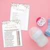 Boho Flowers Baby Shower Game Activities - Guess Who? Mommy