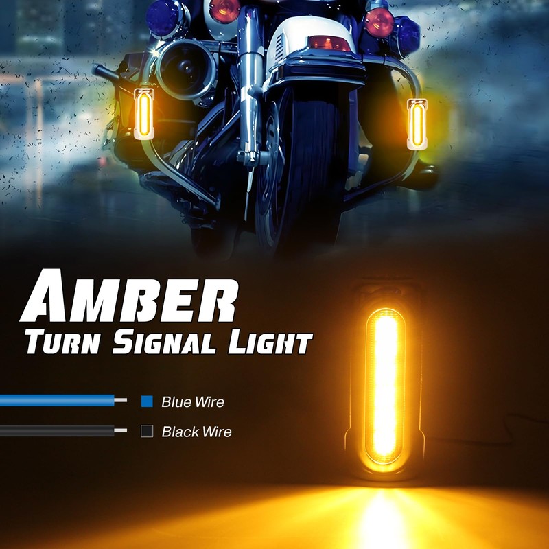 OPP ULITE Motorcycle Highway Bar Lights Switchback Dream Chasing Color