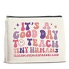 UPNEGE Gifts for Teacher Makeup Bag, Kindergarten Teacher Gifts Teacher