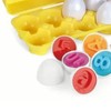12pcs Matching Eggs Set Educational Early Learning Shapes Sorting Color