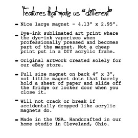 Teacup Bunny Hello Spring Fridge Magnet Vintage Watercolor Art Sublimated 3"x4"