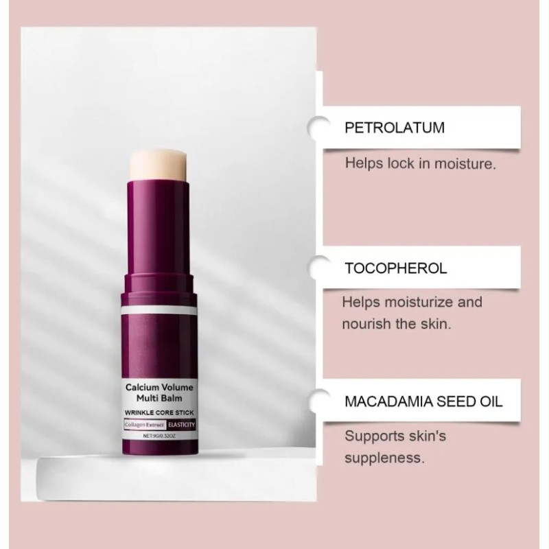 Barra Antiarrugas, Barra Hidratante De Colágeno Coreano 9g