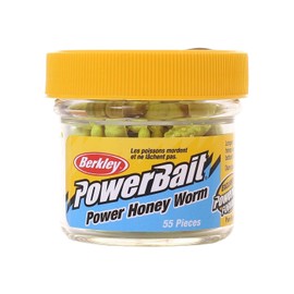 bait berkley powerbait honey worm - pack of 55 1214506