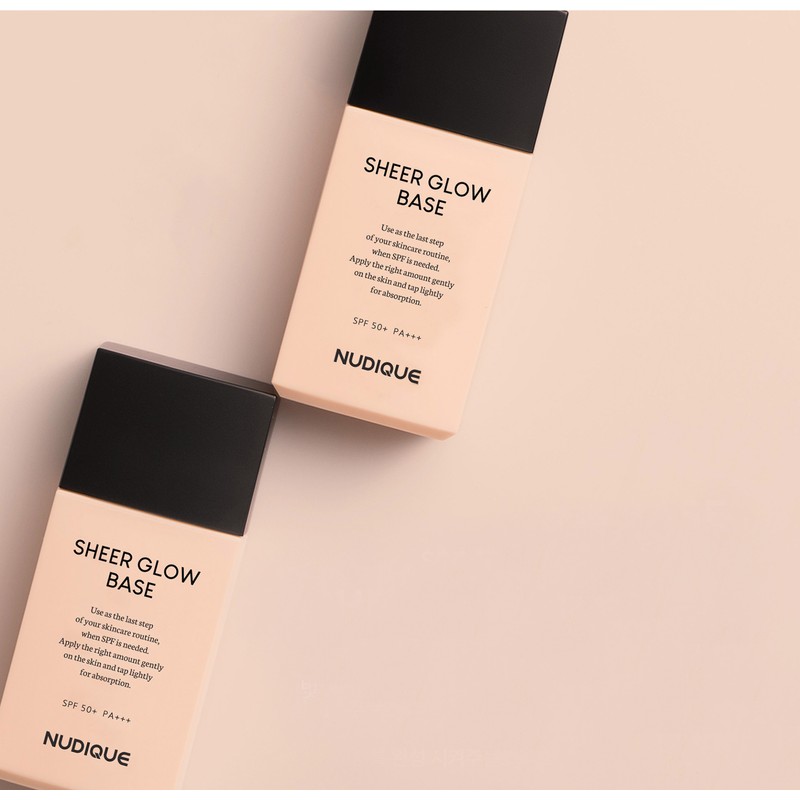 Nudique Makeup Base Sheer Glow Tone Up Base 35ml SPF50+PA+++