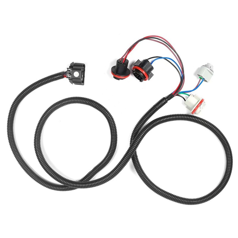 2Pcs Rear Driver and Passenger Side Tail Light Wiring Harness