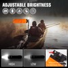Viswiker 360 Degree Kayak Lights with Orange Visibility Flag, Foldable