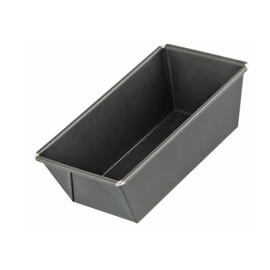 Zenker Mini Size Stampo per Plumcake 20,5x11,5x7cm forma squadrata in Carbon Steel con Rivestimento Antiaderente 20,5x11,5x7 cm Linea Special Mini, Colore Nero