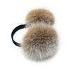 Hima 100% Real Fox Fur Winter Earmuff, Made in US