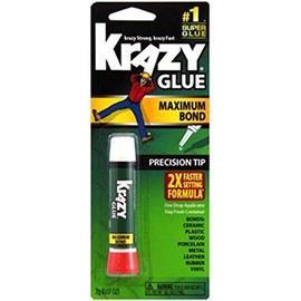 Krazy Glue, Max Bond Super Glue, Precision Tip, 2 g