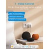 Meross Matte WiFi Socket with Current Measurement, Smart Home Socket