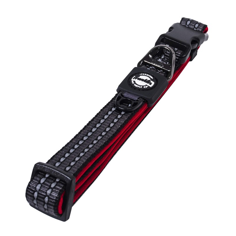 Franklin Pet Supply Nylon Dog Collar – Reflective – Comfort