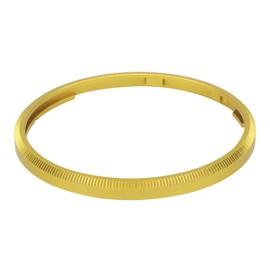 Haoge Metal Decorative Ring Cap Lens Adapter Ring for RICOH GR III GRIII GR3 Camera (Ring Cap (Gold))