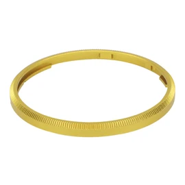 Haoge Metal Decorative Ring Cap Lens Adapter Ring for RICOH GR III GRIII GR3 Camera (Ring Cap (Gold))