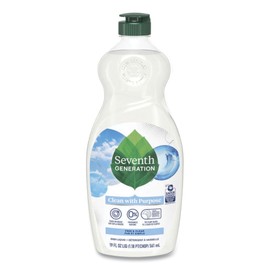 Seventh Generation 44986CT 19 oz. Dishwashing Liquid - Free and Clear (6/CT) New