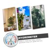 Totority Hanging Thermometer Humidity Gauge Accurate Temperature Humidity Monitor with