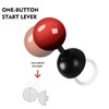 Car Push to Start Button Rocker, Car Ball-Shaped One-Touch Start