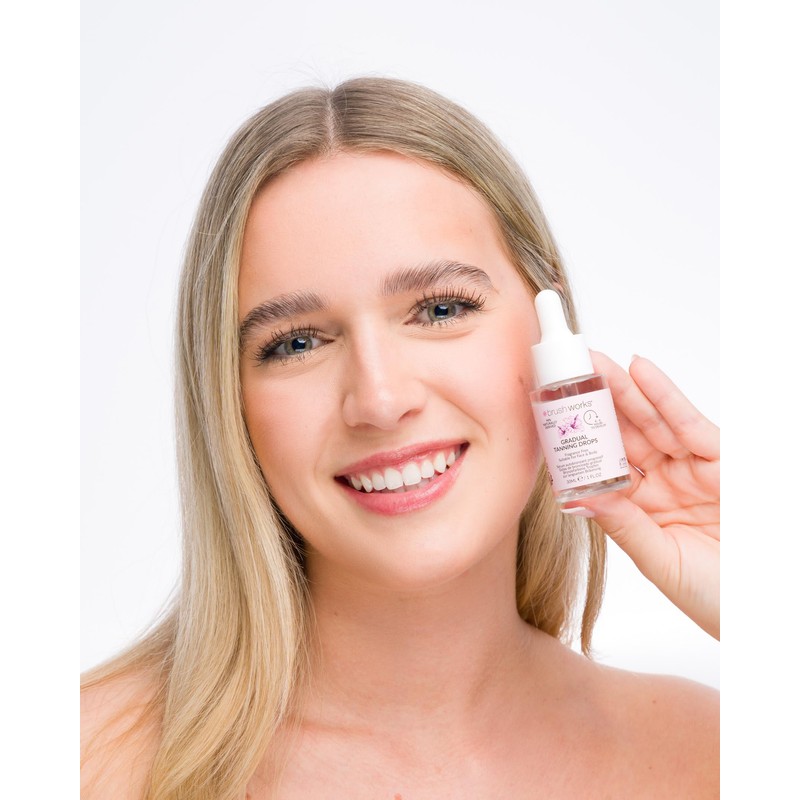Brushworks Gradual Tanning Drops - 30ml
