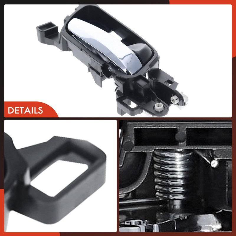 A-Premium Right Passenger Side Interior Door Handle Compatible with Honda