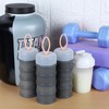 Accmor 3 Pcs Protein Powder Container to Go with Funnels