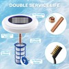 MEIGESI Solar Pool Cleaner | 2 Copper Anodes Replacement |