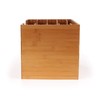 Kinson Bamboo Desk Organizer Paper Files and Mail Sorter with