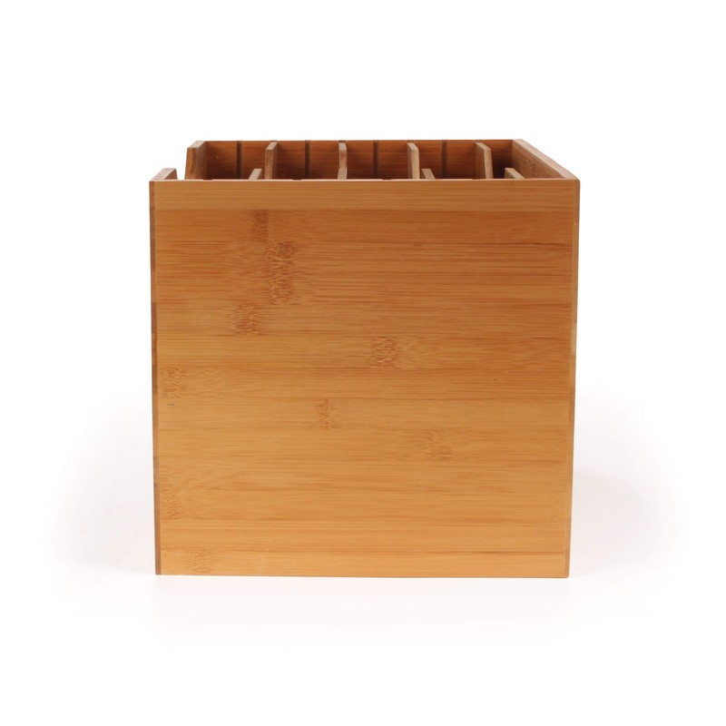 Kinson Bamboo Desk Organizer Paper Files and Mail Sorter with