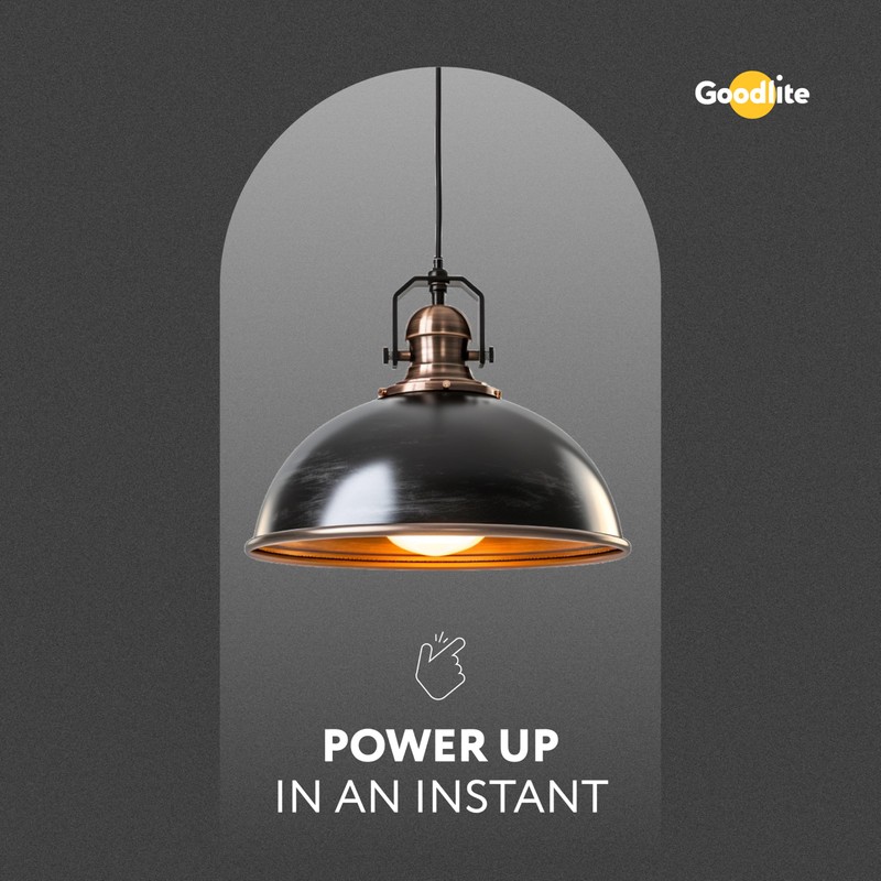 Goodlite G-83352 9W LED A19 Omni Directional 300-Degree 50K Light