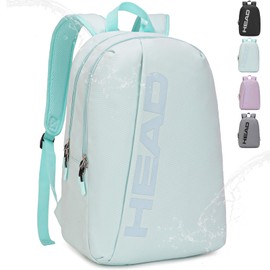 HEAD Waterproof Sports Gym Backpack for Women & Men, Large Casual Daypack Travel Backpacks for College/Weekender Overnight/Work/Fitness, 15.6 inch Laptop Backpack Lightweight Computer Bag Notebook Bag