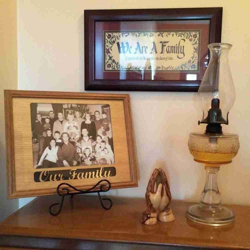 The Boys Picture Frame Wooden - 5x7 Frame Holds 4x6