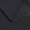 Zdada Black Square Tablecloth Polyester Fabric Table Cloth for Wedding