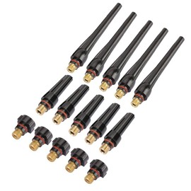 Tig Torch Long Back Cap 57Y02 (Long) 57Y03 (Middle) 57Y04 (Short) WP17-18-26 Welding Torch Rear (15pcs57Y02 57Y03 57Y04) Industrial Welding Parts for Tig Torch