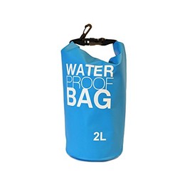 NuPouch Waterproof Dry Bag, Light Blue, 2 L