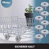 Dishwasher Unterkorbrollen | Contents: 8 Suitable for AEG Favorit Zanussi,