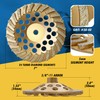 7" Diamond Grinding Wheels for Concrete or Masonry, 24 Turbo