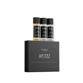 Tuqila Hotel Luxury Essential Oil Set (3x20mL) – Scent Aromatherapy Oils for Diffusers – My Way, Diamond, Hope Scents –Idea for Home, Car, Hotel & Office – Long-Lasting Fragrance